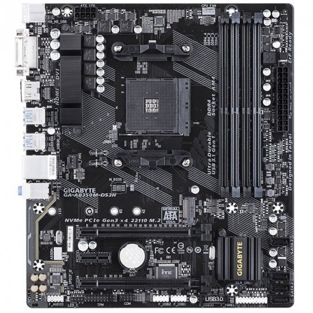 Matična plošča GIGABYTE GA-AB350M-DS3H AM4, microATX