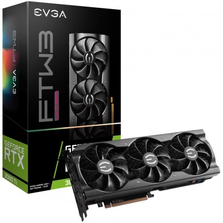Grafična kartica EVGA RTX 3060 Ti FTW3 ULTRA Gaming 8GB  LHR, 08G-P5-3667-KL