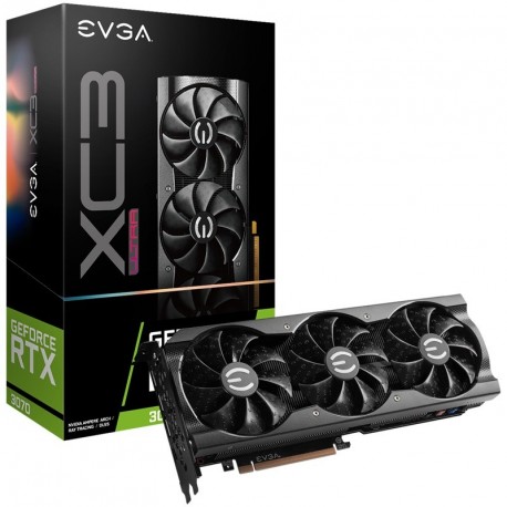 Grafična kartica EVGA GeForce RTX 3070 XC3 ULTRA Gaming 8GB LHR, 08G-P5-3755-KL