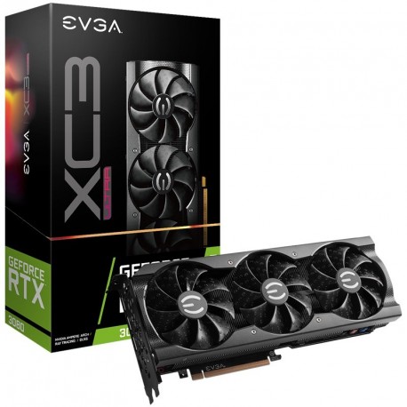 Grafična kartica EVGA RTX 3080 XC3 ULTRA Gaming 10GB LHR, 10G-P5-3885-KL