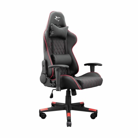 Gaming stol WHITE SHARK RACER-TWO, črno/rdeč