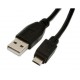 Kabel USB A-B mikro 1.8m