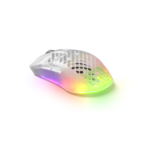 Miška SteelSeries Gaming Aerox 3 bela