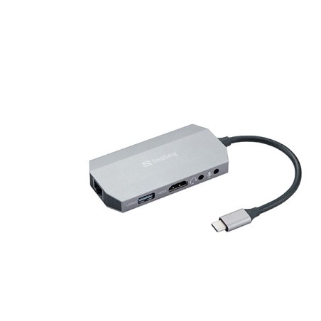 Priklopna postaja Sandberg USB-C 6in1 Travel Dock
