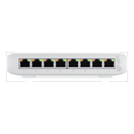 Stikalo (switch) Ubiquiti Lite 8 port, 4x PoE gigabitno, USW-Lite-8-POE