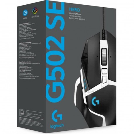 Miška Logitech G502 SE HERO, RGB