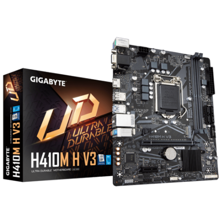 Matična plošča GIGABYTE H410M H V3, DDR4, LGA1200, mATX