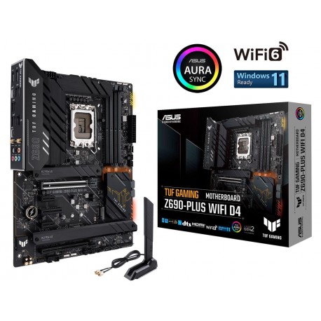 Matična plošča ASUS TUF GAMING Z690-PLUS WIFI D4 ATX, 90MB18V0-M0EAY0