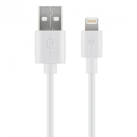 GOOBAY USB bel 1m napajalni in sync MFi kabel za Apple