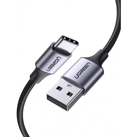 UGREEN USB 2.0 A na USB-C kabel 0.25m (črn)