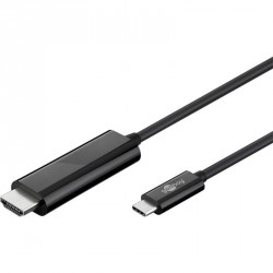 Kabel USB-C (M) - HDMI (M) Tip A 4k60Hz Goobay 1.8m