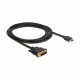 HDMI-DVI-D 18+1 kabel  2m Delock