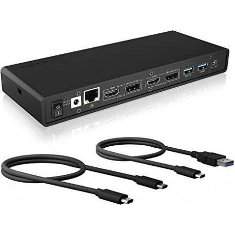 Icybox IB-DK2245AC Docking USB-C