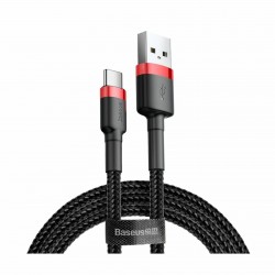 Kabel USB A-C 3m 2A Cafule rdeč+črn Baseus 8519260