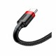 Kabel USB A-C 3m 2A Cafule rdeč+črn Baseus 8519260