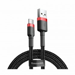 Kabel USB A-C 0,5m 3A Cafule rdeč+črn Baseus 8519266