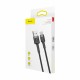 Kabel USB A-C 0,5m 3A Cafule siv+črn Baseus 8519267