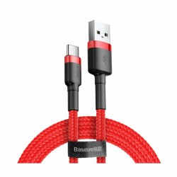 Kabel USB A-C 1m 3A Cafule rdeč Baseus 8519268