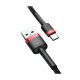 Kabel USB A-C 1m 3A Cafule rdeč+črn Baseus 8519262