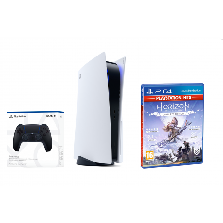 Igralna konzola PlayStation 5 (igra HZD Complete edition) + dodaten kontroler