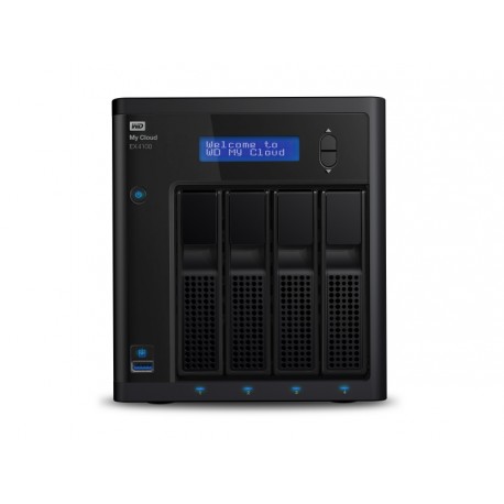 WD My Cloud EX4100 16TB NAS 4-Bay, WDBWZE0160KBK-EESN