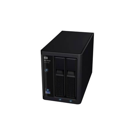 WD My Cloud Pro PR2100 4TB 2Bay NAS, WDBBCL0040JBK-EESN