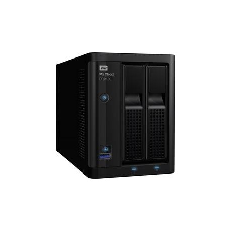 WD My Cloud Pro PR2100 12TB 2Bay NAS, WDBBCL0120JBK-EESN