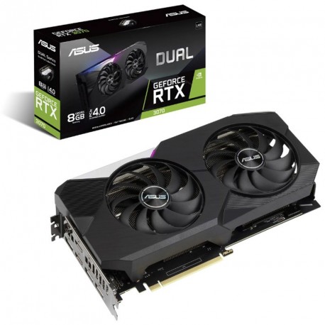 Grafična kartica ASUS Dual GeForce RTX 3070 V2 8GB LHR, 90YV0FQD-M0NA00