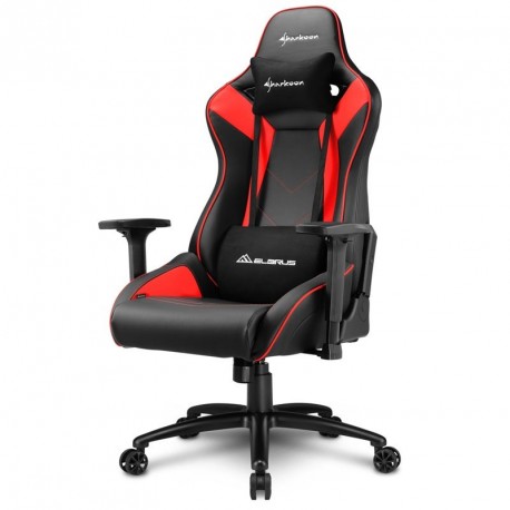 Gaming stol SHARKOON ELBRUS 3 črna/rdeča