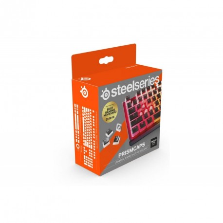 Steelseries Prism PBT tipke (US) - prozorno/črne, DEMO
