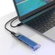 Zunanje ohišje za M.2 NVMe 2230-2280 v USB 3.1 Gen2 Type-C, modro, ORICO TCM2