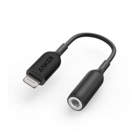 Anker 3.5mm Avdio Adapter na Lightning črn