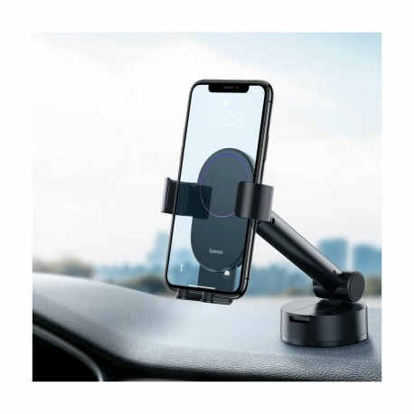 Nosilec univerzalni za mobilne telefone Simplism, gravitacijski črn Baseus