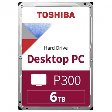 Toshiba p300 6tb | 5400rpm | 128mb | trdi disk 1 Hdwd260uzsva komponentko