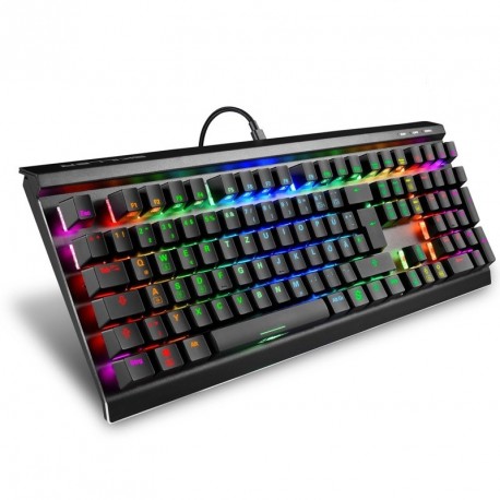 Tipkovnica SHARKOON SKILLER SGK60 RGB Kailh BOX White, mehanska