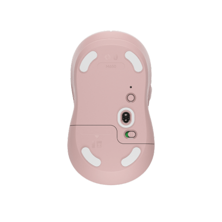 Miška Logitech Signature M650, roza