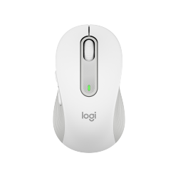 Miška Logitech Signature M650, L, za levičarje, bela