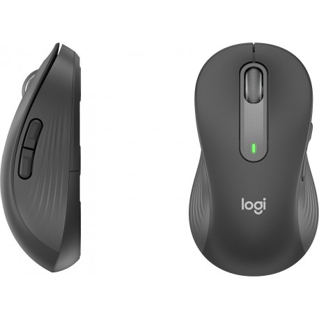 Miška Logitech Signature M650, L, za levičarje, grafitna