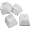 Komplet tipk Razer PBT Keycap Upgrade Set Mercury White