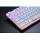 Komplet tipk Razer PBT Keycap Upgrade Set Mercury White