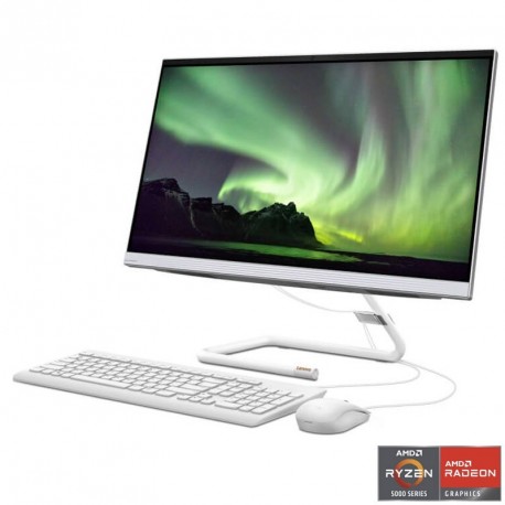 Računalnik AIO LENOVO IdeaCentre 3 R7-5700U, 16GB, SSD 512GB, 1TB, W11H