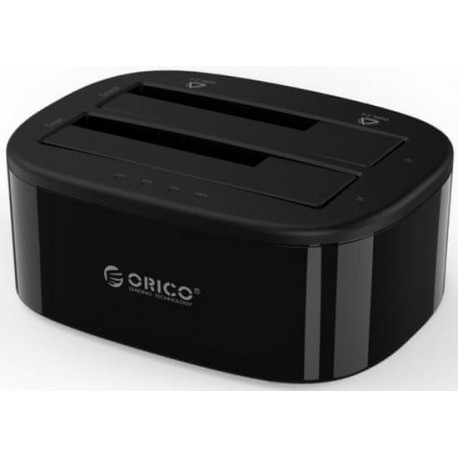 Postaja za HDD/SSD, 2x 2.5/3.5, SATA v USB 3.0 ORICO 6228US3-C-EU