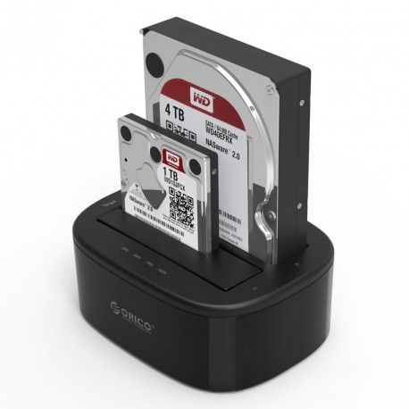 Postaja za HDD/SSD, 2x 2.5/3.5, SATA v USB 3.0 ORICO 6228US3-C-EU