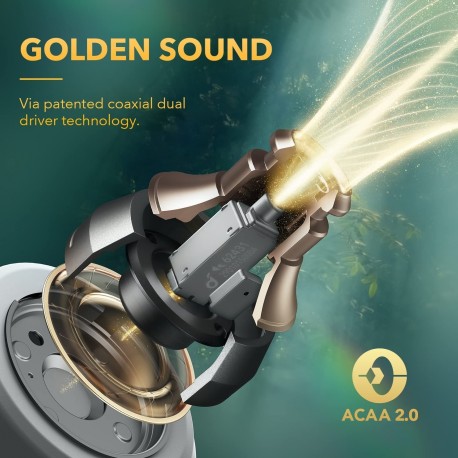 Slušalke Anker Soundcore Liberty 3 Pro, bele, A3952G21