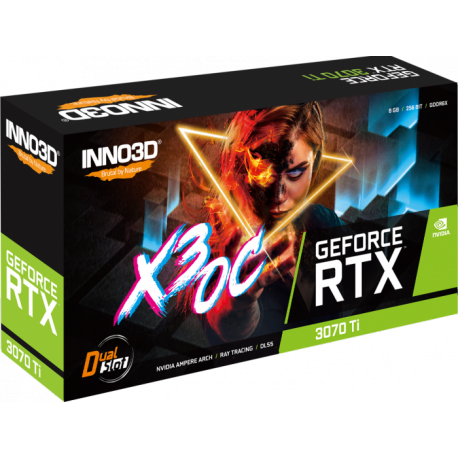 Grafična kartica GeForce RTX 3070 Ti X3 OC INNO3D