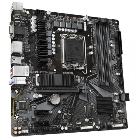 Matična plošča GIGABYTE B660M DS3H DDR4, LGA1700, mATX