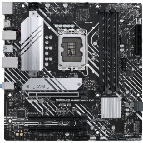Matična plošča ASUS PRIME B660M-A D4, DDR4, LGA1700, mATX
