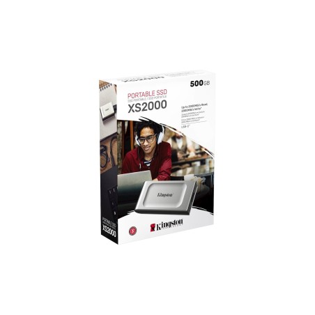 Zunanji SSD disk 500GB USB-C Kingston XS2000, SXS2000/500G