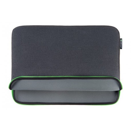 Torba za prenosnik Gecko Universal Zipper, temno siva