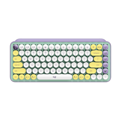 Tipkovnica Logitech POP Keys z EMOJI, mehanska, mint